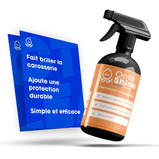 Octoshine - nettoyant carrosserie brillance et protection | elimine insectes, bitume, goudron