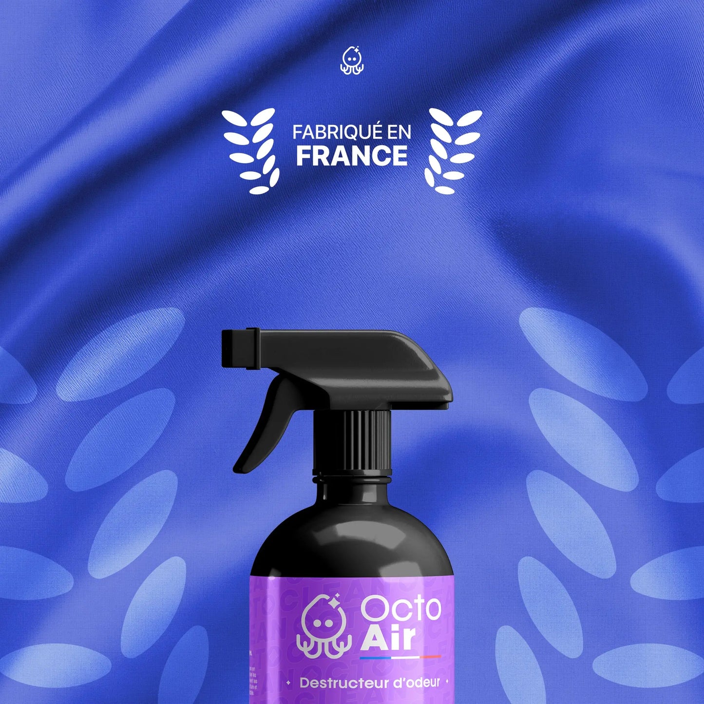 OctoAir - Destructeur d’Odeurs Efficace | Élimine Fumée, Animaux et Humidité