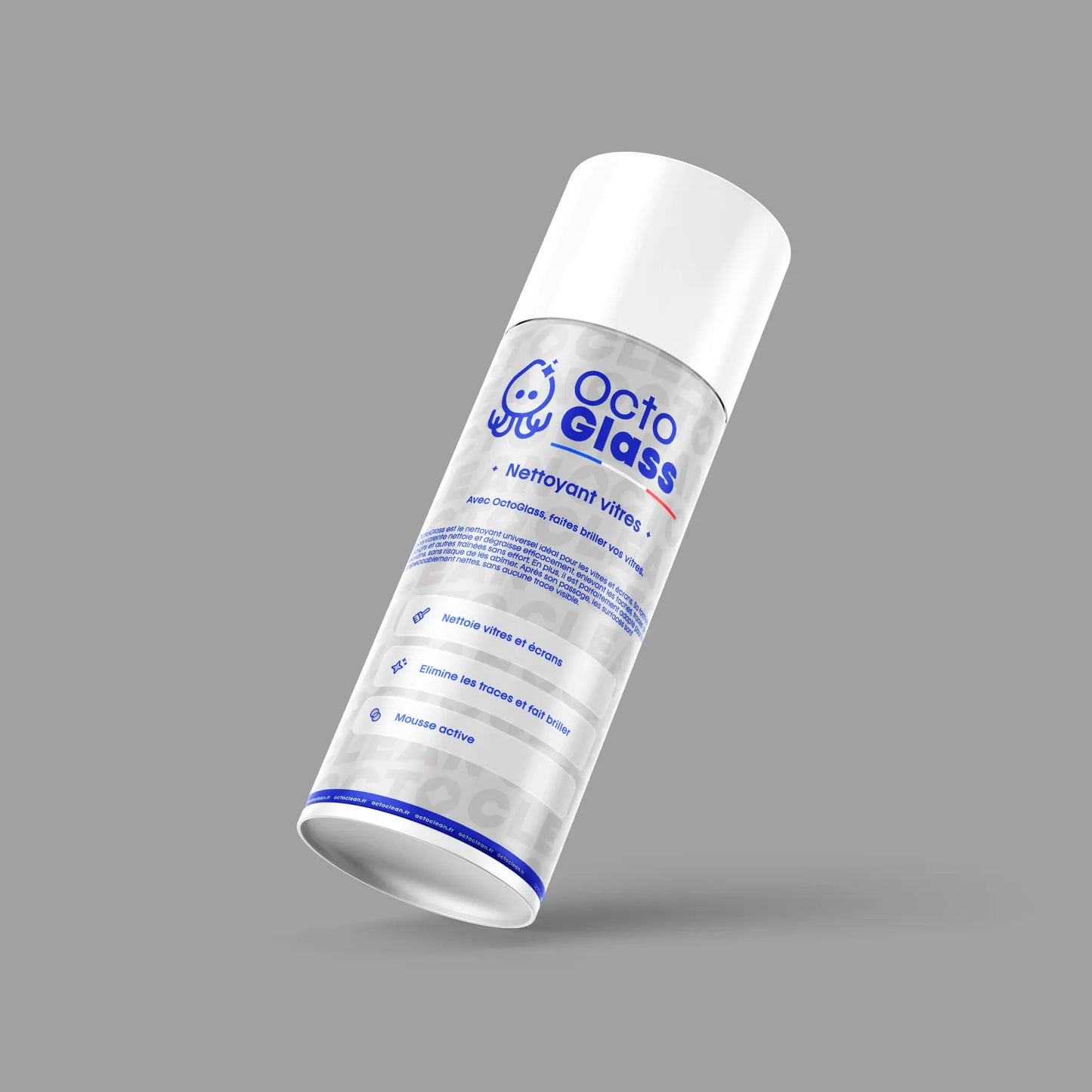 OctoGlass - Nettoyant Vitres et Écrans | Brillance Sans Traces, Mousse Active