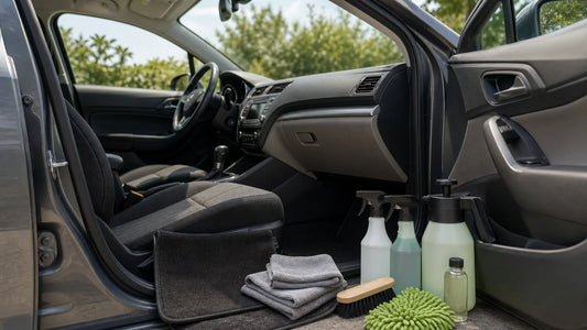 Sélection de produits pour nettoyer l’intérieur d’une voiture