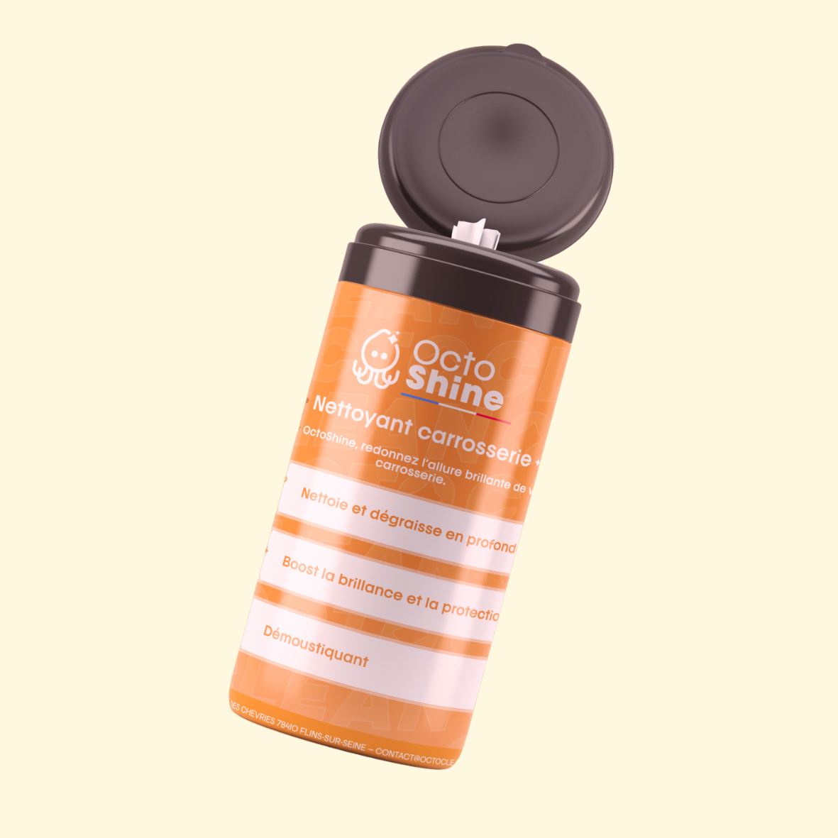 Octoshine - nettoyant carrosserie brillance et protection | elimine insectes, bitume, goudron