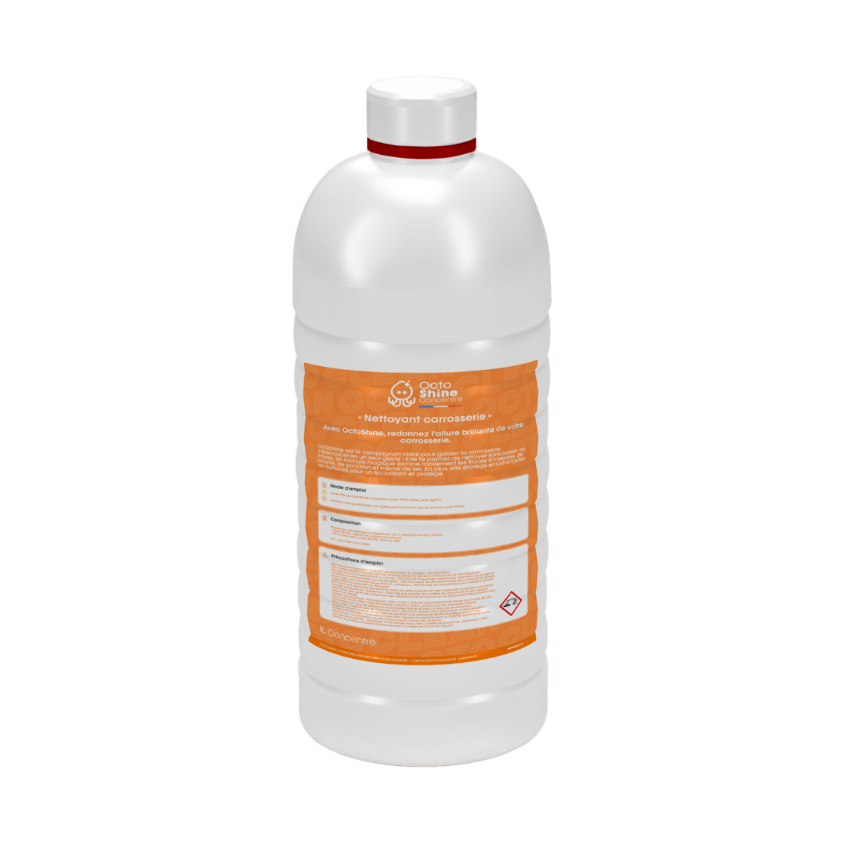 OctoShine Concentré 1L - Nettoyant carrosserie ultra-concentré pour brillance et protection durable