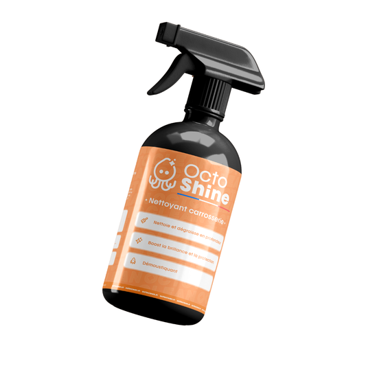 Octoshine - nettoyant carrosserie brillance et protection | elimine insectes, bitume, goudron