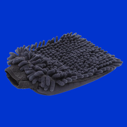 OctoRasta - Gant de Lavage Microfibre Noir | Nettoyage Voiture Intérieur & Extérieur