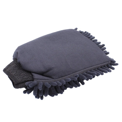 OctoRasta - Gant de Lavage Microfibre Noir | Nettoyage Voiture Intérieur & Extérieur