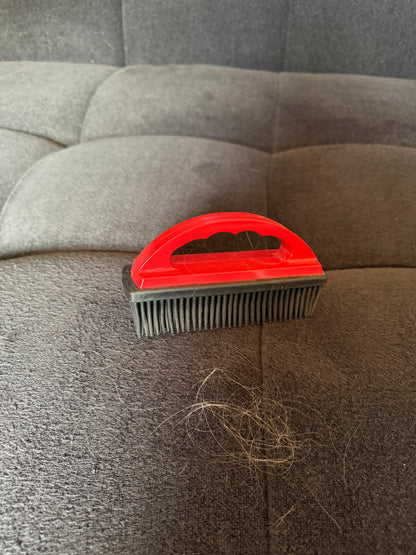 Brosse anti-poils d’animaux en silicone