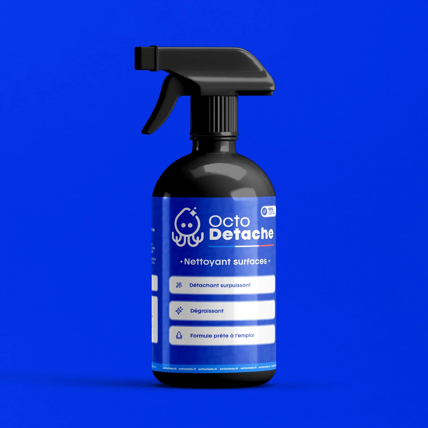 OctoDétache - Nettoyant Surfaces Puissant | Dégraissant et Détachant Multi-surfaces