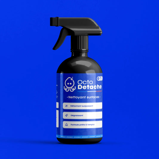 OctoDétache - Nettoyant Surfaces Puissant | Dégraissant et Détachant Multi-surfaces