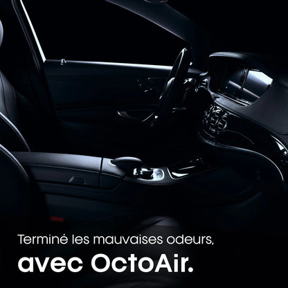 OctoAir - Destructeur d’Odeurs Efficace | Élimine Fumée, Animaux et Humidité