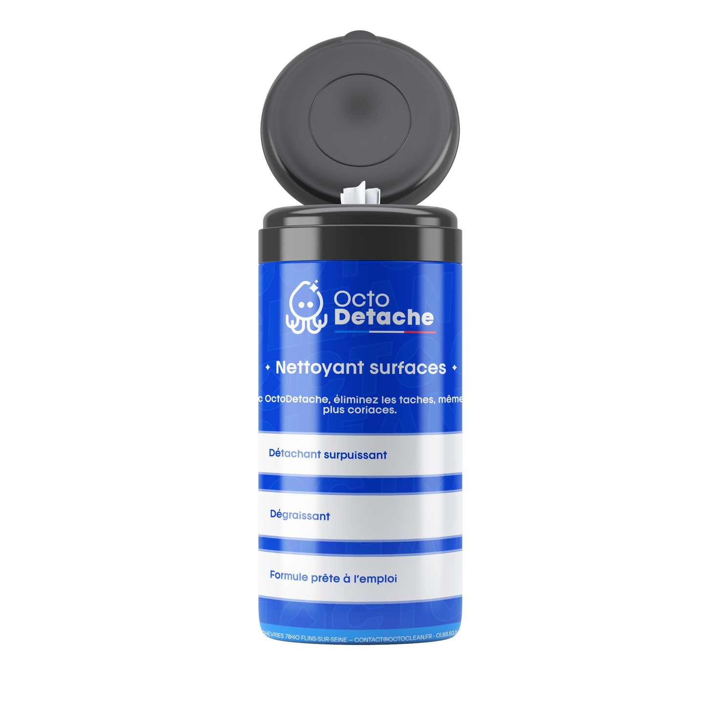 OctoDétache - Nettoyant Surfaces Puissant | Dégraissant et Détachant Multi-surfaces