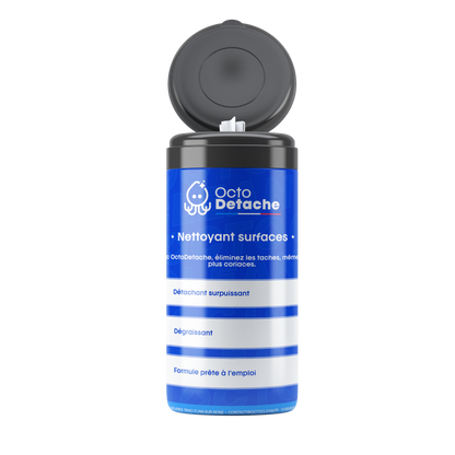OctoDétache - Nettoyant Surfaces Puissant | Dégraissant et Détachant Multi-surfaces