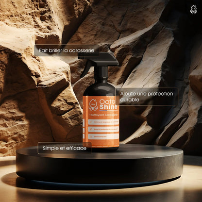 OctoShine - Nettoyant Carrosserie Brillance et Protection | Élimine Insectes, Bitume, Goudron